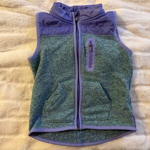 Cat & Jack Blue and Purple Textured Vest
